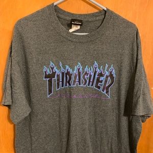 Gray XL Thrasher Tee